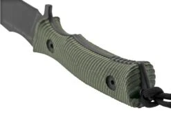 ANV Knives M311, M311-064 Spelter NC Elmax, Black Micarta Handle, Black Kydex Sheath, Fixed Knife -Knife Haven Sales ANVM311 064 04 anv