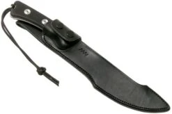 ANV P500 Sleipner, P500-006, Black Leather Sheath, Survival Knife -Knife Haven Sales ANVP500 006 06 anv knives
