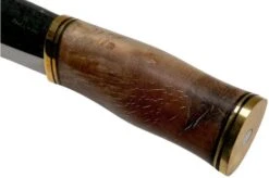 Autine Leuku, Curly Birch, Brut De Forge D2, Outdoor Knife -Knife Haven Sales AT LEUKU CB 05 autine v201909