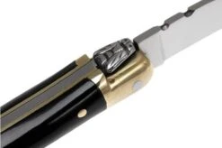 Laguiole En Aubrac Mini Pocket Knife, Buffalo Horn L0207BUL -Knife Haven Sales AUL0207BUL 05 laguiole en aubrac ktaul0207bul 05