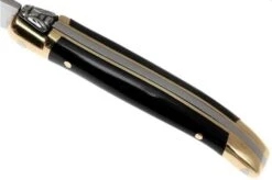 Laguiole En Aubrac Mini Pocket Knife, Buffalo Horn L0207BUL -Knife Haven Sales AUL0207BUL 06 laguiole en aubrac ktaul0207bul 06