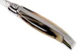 Laguiole En Aubrac Pocket Knife 7 Cm Horn, L0207PCI-SSI1 -Knife Haven Sales AUL0207PCI SSI1 07 laguiole en aubrac aul0207pci ssi1 07