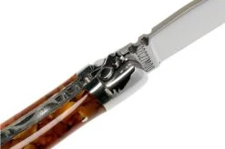 Laguiole En Aubrac L0210PPCI/FSI1 Popcorn Inlays Laguiole Knife -Knife Haven Sales AUL0210PPCI FSI1 06 laguiole en aubrac