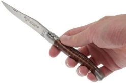 Laguiole En Aubrac HP 12cm Snake Wood Hand-filed L0212AMH-FSI1 -Knife Haven Sales AUL0212AMH FSI1 07 laguiole en aubrac aul0212amh fsi1 07