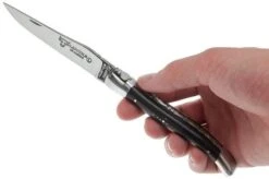 Laguiole En Aubrac HP 12cm Ebony Hand-filed L0212EBH-FSI1 -Knife Haven Sales AUL0212EBH FSI1 07 laguiole en aubrac aul0212ebh fsi1 07