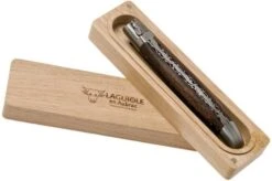 Laguiole En Aubrac HP 12cm Grasstree-wood Hand-filed L0212HBH-FSB1 -Knife Haven Sales AUL0212HBH FSB1 08 laguiole en aubrac v202203