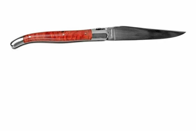 Laguiole En Aubrac Red Poplar Burl L0212LPRIFSJ1 Poplar Wood, Polished, Laguiole Pocket Knife, 12 Cm 4 Laguiole En Aubrac Red Poplar Burl L0212LPRIFSJ1 Poplar Wood, Polished, Laguiole Pocket Knife, 12 Cm - Image 2