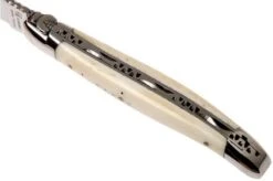 Laguiole En Aubrac Classic 12cm White Bone L0212OSI-FSI1 -Knife Haven Sales AUL0212OSI FSI1 07 laguiole en aubrac aul0212osi fsi1 07