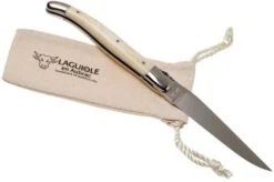 Laguiole En Aubrac Classic 12cm White Bone L0212OSI-FSI1 -Knife Haven Sales AUL0212OSI FSI1 09 laguiole en aubrac aul0212osi fsi1 09