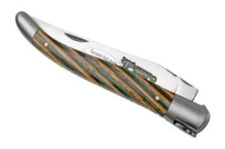 Laguiole En Aubrac Samba Brown L0212SAMIF Brown Samba Wood, Matt, 12 Cm -Knife Haven Sales AUL0212SAMIF 04 laguioleaubrac