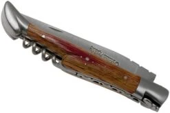 Laguiole En Aubrac 12 Cm Barrique Pocket Knife With Corkscrew, L0312BARI-FSB1 -Knife Haven Sales AUL0312BARI FSB1 04 laguiole en aubrac