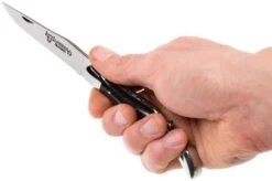 Laguiole En Aubrac 12cm Pocket Knife With Corkscrew, Buffalo Horn -Knife Haven Sales AUL0312BUI FSI1 08 laguiole en aubrac aul0312bui fsi1 08