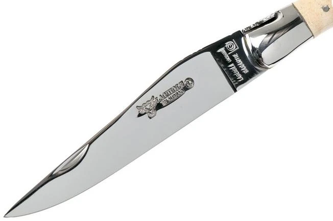 Laguiole En Aubrac 12cm Double Plates, Wavy Maple Hand-filed, L0712EEN1/FSJ1 5 Laguiole En Aubrac 12cm Double Plates, Wavy Maple Hand-filed, L0712EEN1/FSJ1 - Image 3