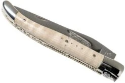 Laguiole En Aubrac 12cm Double Plates, Wavy Maple Hand-filed, L0712EEN1/FSJ1 14 Laguiole En Aubrac 12cm Double Plates, Wavy Maple Hand-filed, L0712EEN1/FSJ1 -Knife Haven Sales AULL0712EEN1 FSJ1 04 laguiole en aubrac