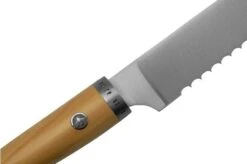 Laguiole En Aubrac Gourmet PG025BII Bread Knife Box Wood, 25 Cm -Knife Haven Sales AUPG025BII 05 laguiole
