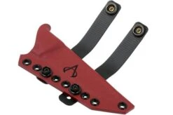 Armatus Carry Architect Sheath For The Fällkniven F1, Blood Red -Knife Haven Sales AX FK F1 BR 04 armatus carry