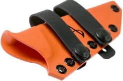 Armatus Carry Architect Sheath For The Fällkniven F1, Hunter Orange -Knife Haven Sales AX FK F1 HO 03 armatus carry