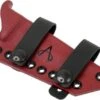 Armatus Carry Architect Sheath For The Fällkniven F1 Pro, Blood Red -Knife Haven Sales AX FK F1PRO BR 01 armatus carry