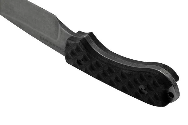 Bradford Knives Guardian 3, 3S-001-MC, Textured Black G-10, CPM-Magnacut, Sabre Grind, Stonewash Finish, Fixed Knife 6 Bradford Knives Guardian 3, 3S-001-MC, Textured Black G-10, CPM-Magnacut, Sabre Grind, Stonewash Finish, Fixed Knife - Image 4