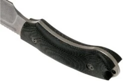 Bradford Guardian 4FE, 3D Black Micarta Guardian 4 M390, Sabre Stonewashed False Edge 4FE-101 -Knife Haven Sales BDK 4FE 101 04 bradford knives