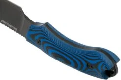 Bradford Guardian 4, 3D Black-Blue G10 Guardian 4 M390, Full Flat Black DLC 4FH-113B-M390 -Knife Haven Sales BDK 4FH 113B M390 04 bradford knives