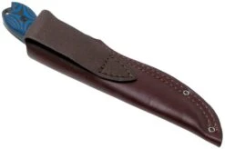 Bradford Guardian 4, 3D Black-Blue G10 Guardian 4 M390, Full Flat Black DLC 4FH-113B-M390 -Knife Haven Sales BDK 4FH 113B M390 07 bradford knives