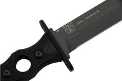 Benchmade SOCP Black 185BK CPM 3V Fixed Knife, Greg Thompson Design -Knife Haven Sales BE185BK 05 benchmade