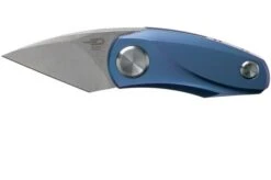 Bestech Tulip Ball Lock Blue BT1912B Pocket Knife, Ostap Hel Design