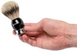 Böker Premium Black Shaving Brush 04BO128 Shaving Brush -Knife Haven Sales BO04BO128 02 boker bo04bo128 02