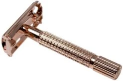 Böker Safety Razor Butterfly Rose Gold 04BO215 -Knife Haven Sales BO04BO215 02 boker