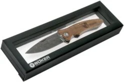 Böker Tirpitz Damast Wood 42 Limited Edition 110197DAM Pocket Knife -Knife Haven Sales BO110197DAM 10 boker