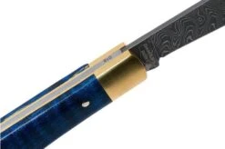 Böker Trapper Uno Annual 2021 Damascus 1132021DAM Limited Edition Pocket Knife -Knife Haven Sales BO1132021DAM 06 boker