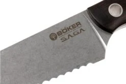 Böker 130381, Saga Bread Knife, Grenadill -Knife Haven Sales BO130381 04 boker saga stonewash grandil bo130381 04