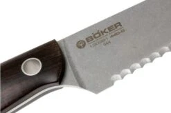 Böker 130381, Saga Bread Knife, Grenadill -Knife Haven Sales BO130381 05 boker saga stonewash grandil bo130381 05