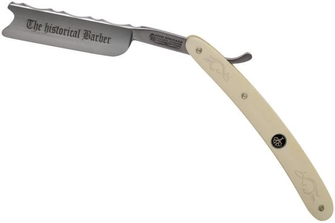 Böker Manufaktur The Historical Barber, White Elforyn 140224 Straight Razor 3 Böker Manufaktur The Historical Barber, White Elforyn 140224 Straight Razor