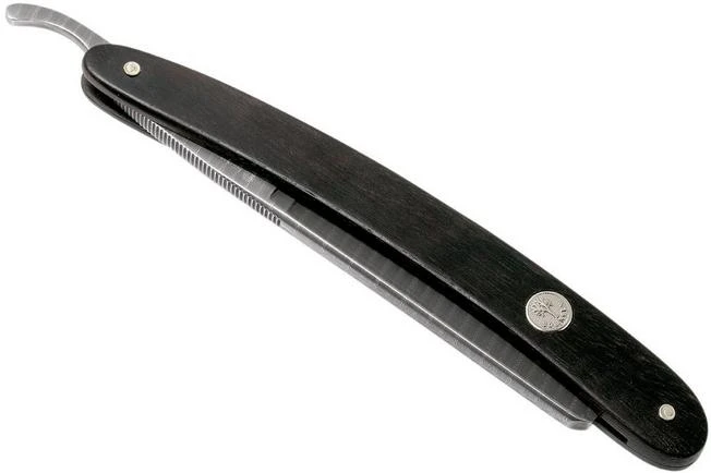 Böker Manufaktur Ebony Damascus Limited Edition Straight Razor 140409DAM 8 Böker Manufaktur Ebony Damascus Limited Edition Straight Razor 140409DAM - Image 6