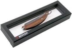 Böker Manufaktur Master Cutter Damascus, Desert Ironwood 140800DAM Straight Razor -Knife Haven Sales BO140800DAM 06 boker