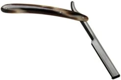 Böker Barberette Horn 140905 Shavette 9 Böker Barberette Horn 140905 Shavette -Knife Haven Sales BO140905 02 boker