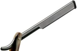 Böker Barberette Horn 140905 Shavette 11 Böker Barberette Horn 140905 Shavette -Knife Haven Sales BO140905 04 boker