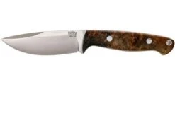 Bark River North Country EDC CPM 154, Gold & Black Elder Burl