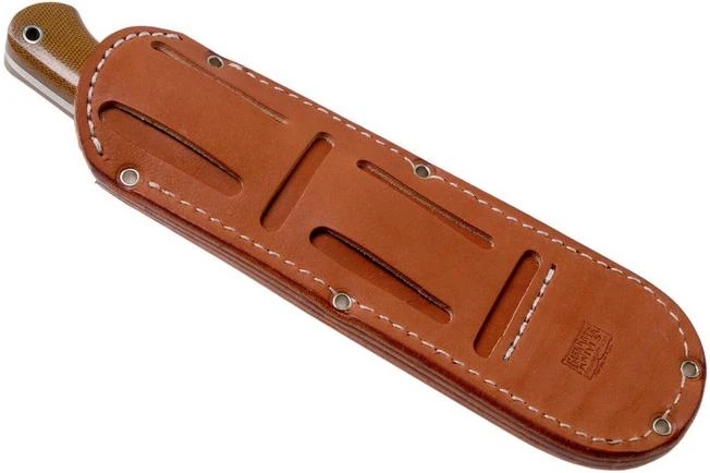 Bark River North Country EDC 2 CPM S45VN Natural Canvas Micarta Fixed Knife 9 Bark River North Country EDC 2 CPM S45VN Natural Canvas Micarta Fixed Knife - Image 7