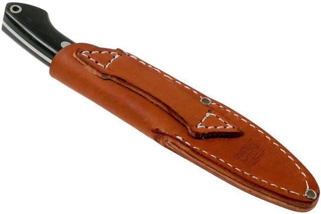 Bark River Bird & Trout CPM S45VN, Black Canvas Micarta 9 Bark River Bird & Trout CPM S45VN, Black Canvas Micarta - Image 7