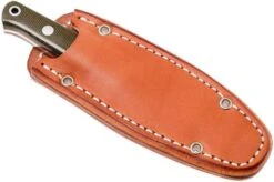 Bark River Mini Bushcrafter CPM 3V, Green Canvas Micarta, Red Liner 16 Bark River Mini Bushcrafter CPM 3V, Green Canvas Micarta, Red Liner -Knife Haven Sales BRK06 022GNC RL 07 bark river brk06 022gnc rl 07