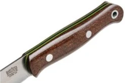 Bark River Ultra-Lite Bushcrafter CPM 3V Coffee Bag Laminate, Toxic Green Liners -Knife Haven Sales BRK06 023CL TGL 05 barkriver