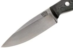 Bark River Mini Aurora CPM 3V, Black Linen Matte Micarta, Hollow Pins 11 Bark River Mini Aurora CPM 3V, Black Linen Matte Micarta, Hollow Pins -Knife Haven Sales BRK06 025BRKLM 03 bark river knives v202111