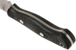 Bark River Mini Aurora CPM 3V, Black Linen Matte Micarta, Hollow Pins 12 Bark River Mini Aurora CPM 3V, Black Linen Matte Micarta, Hollow Pins -Knife Haven Sales BRK06 025BRKLM 04 bark river knives v202111