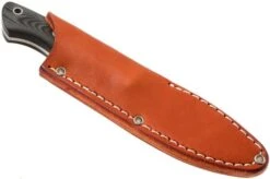 Bark River Mini Aurora CPM 3V, Black Linen Matte Micarta, Hollow Pins 14 Bark River Mini Aurora CPM 3V, Black Linen Matte Micarta, Hollow Pins -Knife Haven Sales BRK06 025BRKLM 06 bark river knives v202111