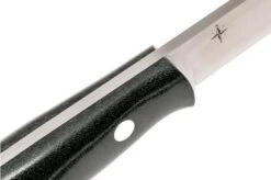 Bark River Aurora 3V, Black Canvas Micarta Bushcraft Knife -Knife Haven Sales BRK06 122 3VBLC 05 bark river brk06 122 3vblc 05