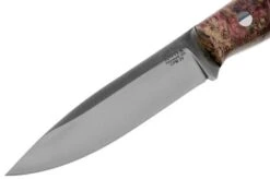 Bark River Aurora CPM 3V, Purple Gold Elder Burl Bushcraft Knife -Knife Haven Sales BRK06 122PGEB 03 bark river knives