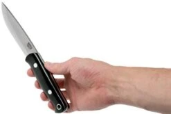 Bark River Bushcrafter II CPM 3V, Black Canvas Micarta -Knife Haven Sales BRK06 123BRKC 06 bark river knives